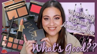 Trying Vieve Makeup | First Impressions | ...also BK Beauty and Anisa Brushes