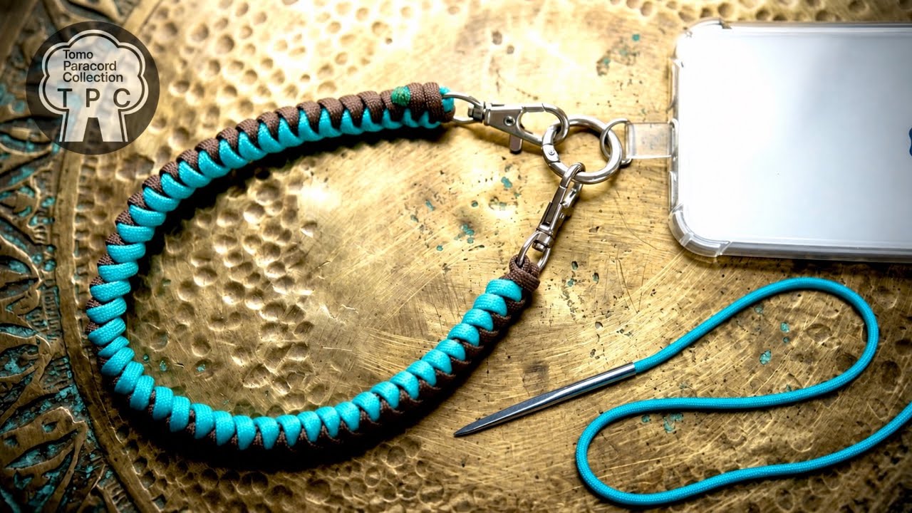 How to Make a Handmade 2-Color Wrist Strap: Protect Your Phone or