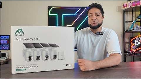The Best Budget Home Security System？! Soliom 5MP Outdoor Solar Security Camera System with Homebase