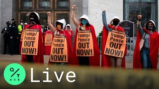 LIVE: Protesters Rally Against Amy Coney Barrett Supreme Court Nomination at U.S. Capitol