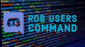 How to code a Discord.js Bot | Video 24 | Rob Command