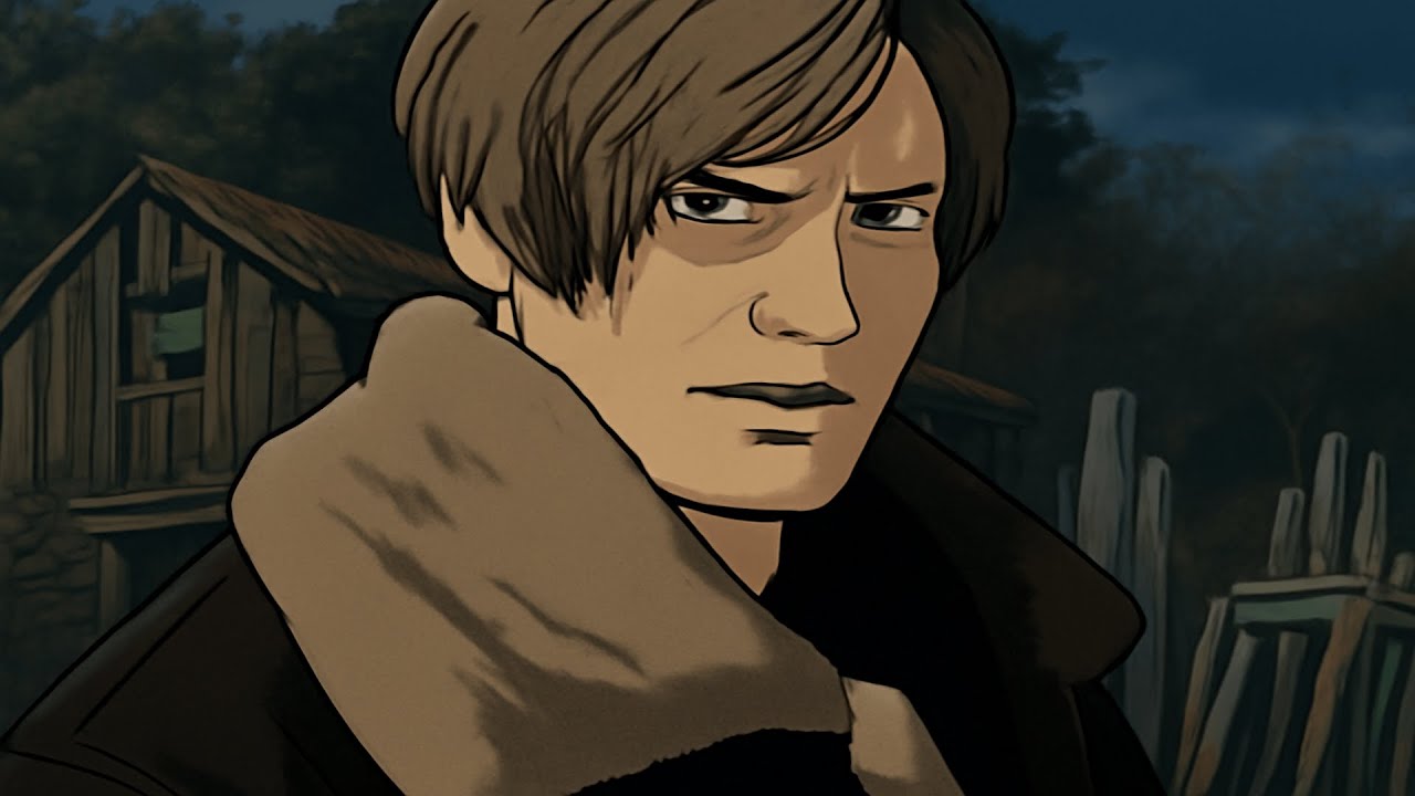 Resident Evil 4… as a 1970s Animation