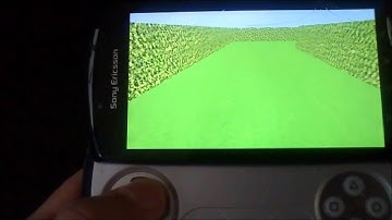 Arena Roamer prototype - running on an android device