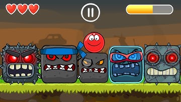 RED BALL 4: Red Ball Complete ALL LEVELS (1-75) Walkthrough Speed Run Gameplay VOLUME 1,2,3,4,5