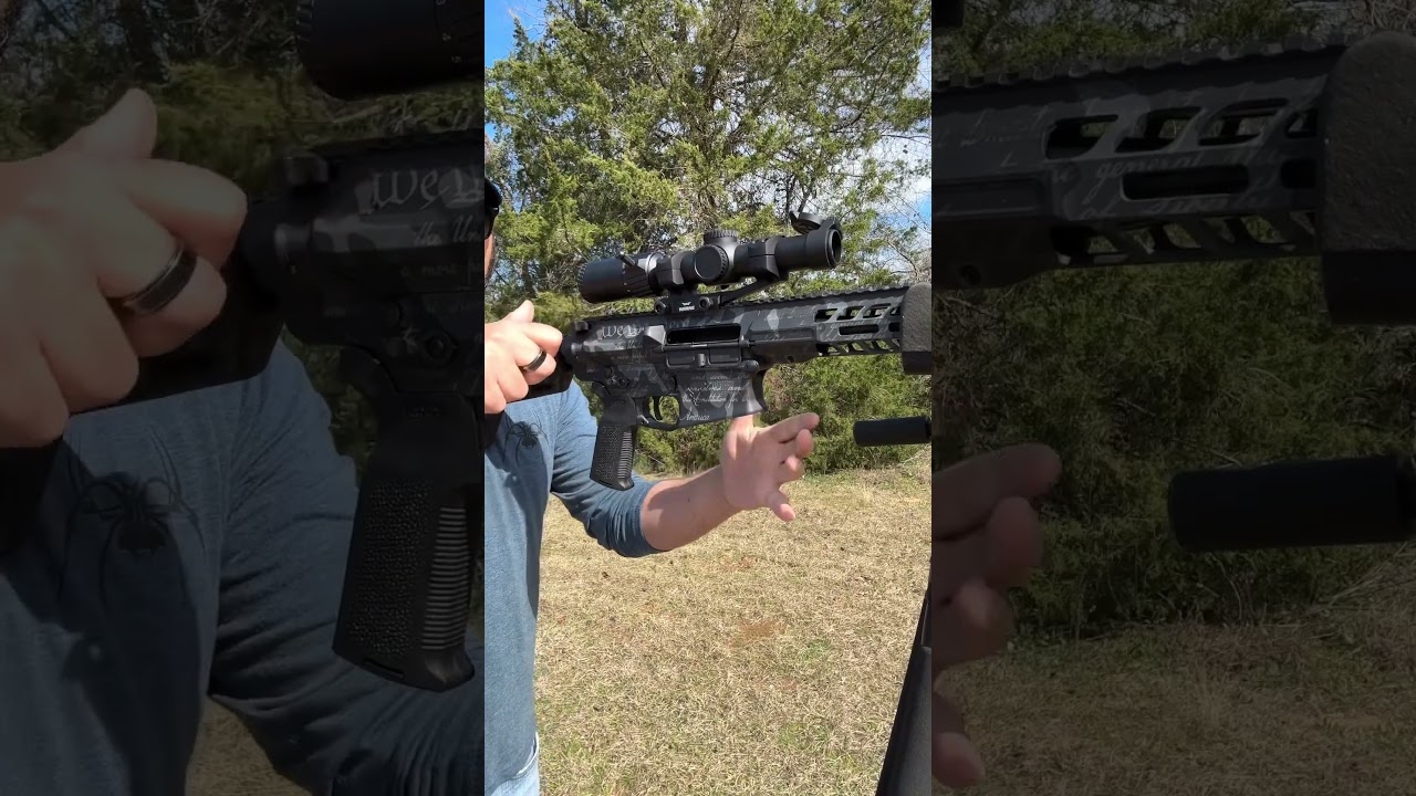 Why The Stag Arms STAG10 We the people special edition rifle is So Popular Right Now? #gun  #asmr