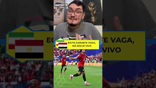 EGITO GARANTE VAGA! EMPATE COM O IRÃ CONFIRMA CLASSIFICAÇÃO PARA O MATA-MATA