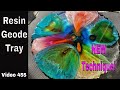 Resin Art Tray using Awesome NEW Technique