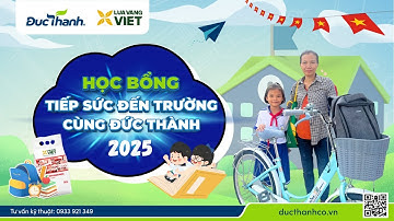 Học bổng “Tiếp sức đến trường cùng Đức Thành”: Chắp cánh ước mơ cho học sinh Tây Ninh