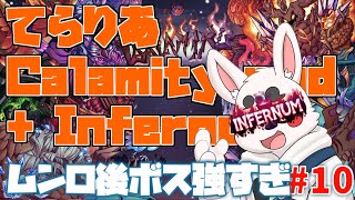 【Terraria Calamity mod】超高難易度十日目　そろそろ終盤でございます【Infernum mode】