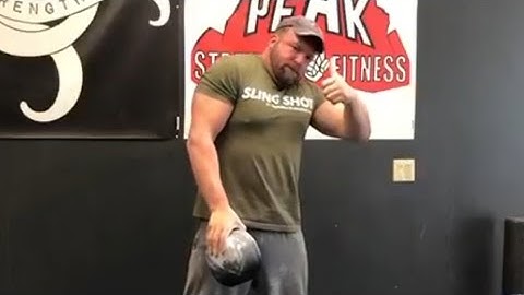 First Person to Ever Lift a Half 135 Legacy Blob