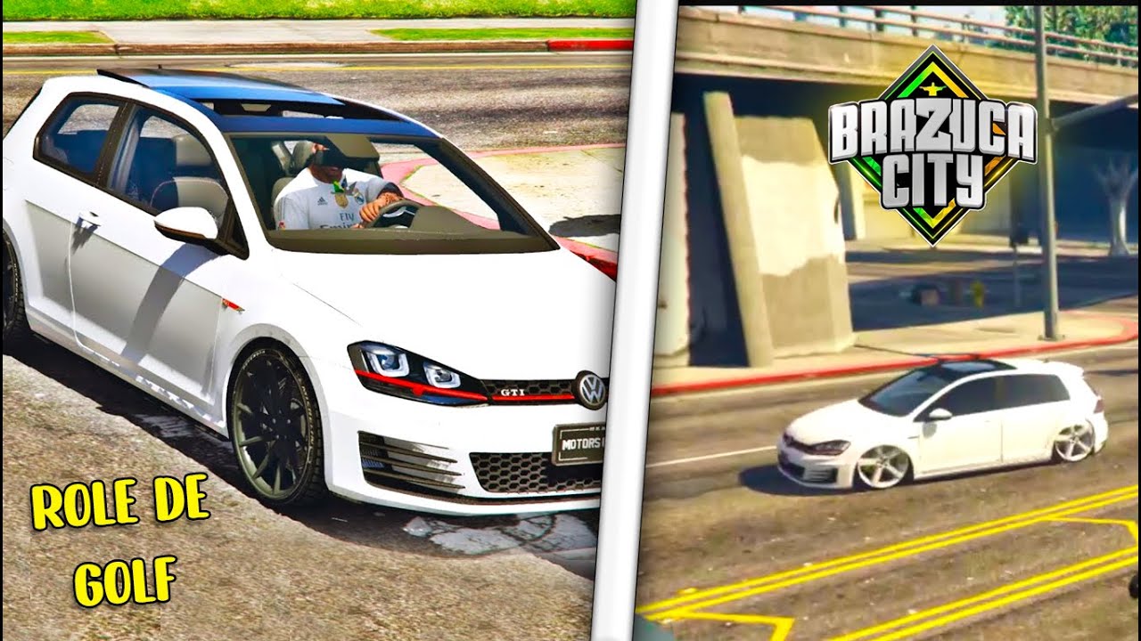 ROLE DE GOLF NO GTA RP! (BRAZUCA CITY RP) EP.100 - YouTube