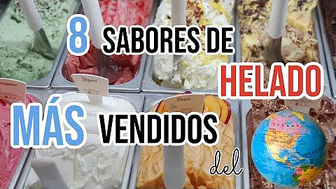 ¿Cuál es el sabor de helado más vendido en el mundo?