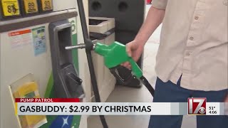 GasBuddy: Price per gallon could reach below $3 nationwide by Christmas