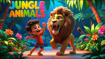 ⭐ “Jungle Animals Dance Song” – The Ultimate Fun Learning Rhyme for Kids | Kiddy Melody
