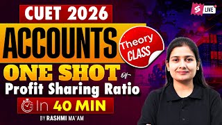 Class 12 Accounts Ch- 2nd | One Shot of Change in the Profit Sharing Ratio | Class 12 Accounts Class