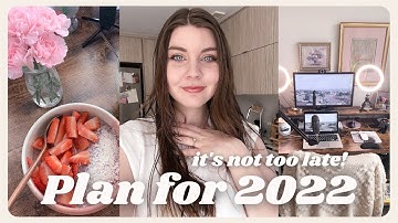 How to Reset your Life for 2022 (it’s not too late!) | reflections, intentions, goals & systems