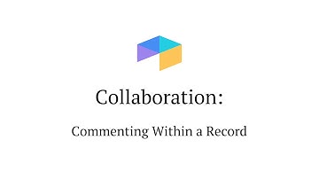 Adding Comments and @Mentioning Collaborators in a Record