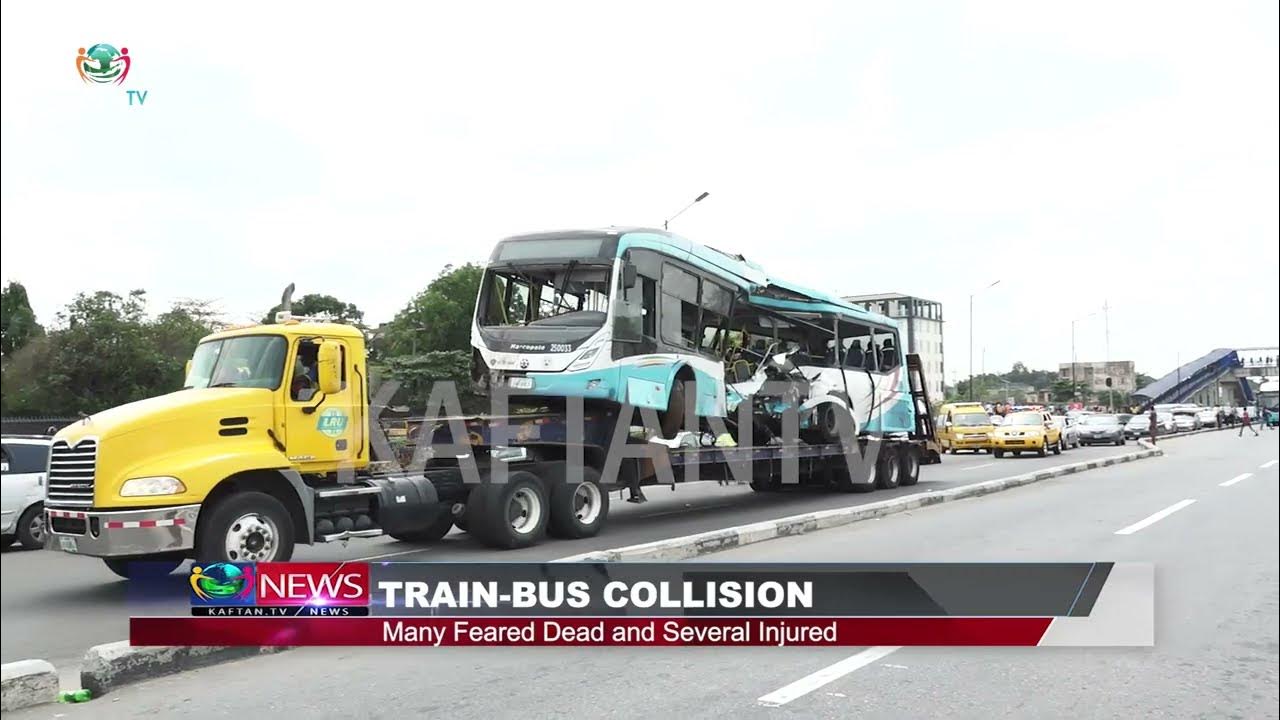 TRAIN- BUS COLLISION