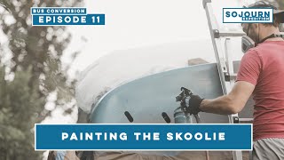 Spray Painting a Skoolie / Adding RV Windows to the Bus by Sojourn Builds 345 views 1 year ago 16 minutes