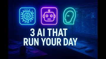 ⚡ “These 3 AI Tools Work While You Relax 😳 | Productivity Boost 2025”