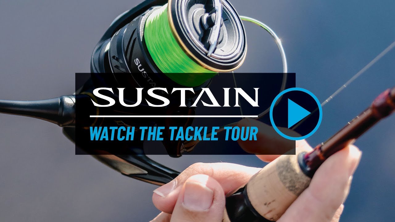 shimano 2021 sustain fj spinning reels Reel the Sustain FK is lightweight Shimano Fishing Sustain FJ spinning