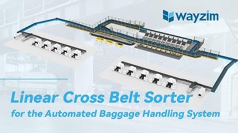 Linear Cross Belt Sorting System
