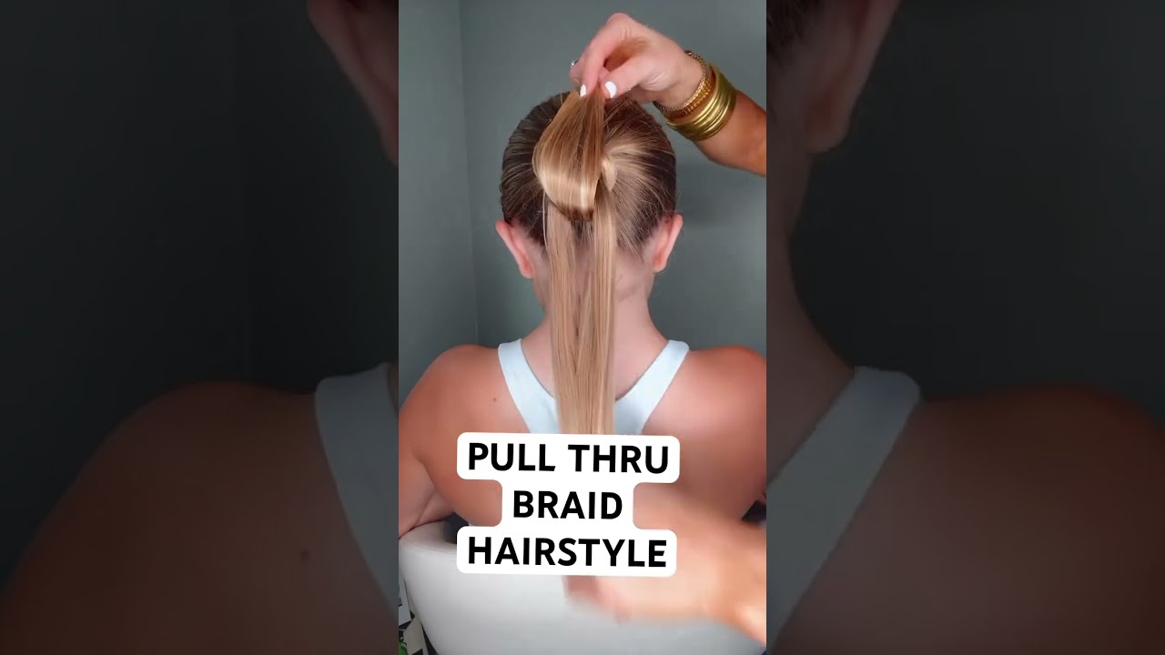 PULL THROUGH BRAID TUTORIAL Audrey And Victoria Hairstyle PRODUCTS USED IN DESCRIPTION BELOW 