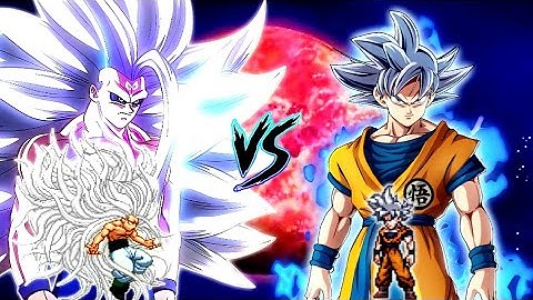 Goku SSJ Infinity Ultra Instinct OP VS Son Goku DBS V7 OP (all form) in Mugen