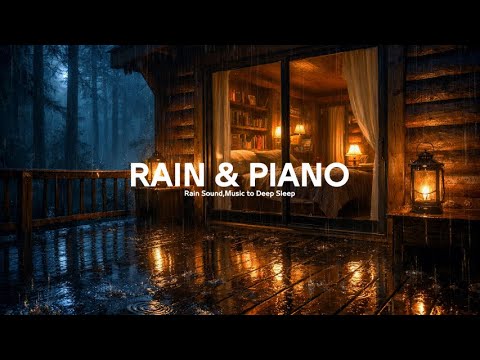 Rain Sounds with Soft Piano for Deep Sleep 🌧️🎹No Talking | Relaxing ...