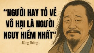 Download Lagu Bàng Thống: Người Hay Tỏ Vẻ Vô Hại Là Người Nguy Hiểm Nhất | Triết Lý Cổ Nhân MP3