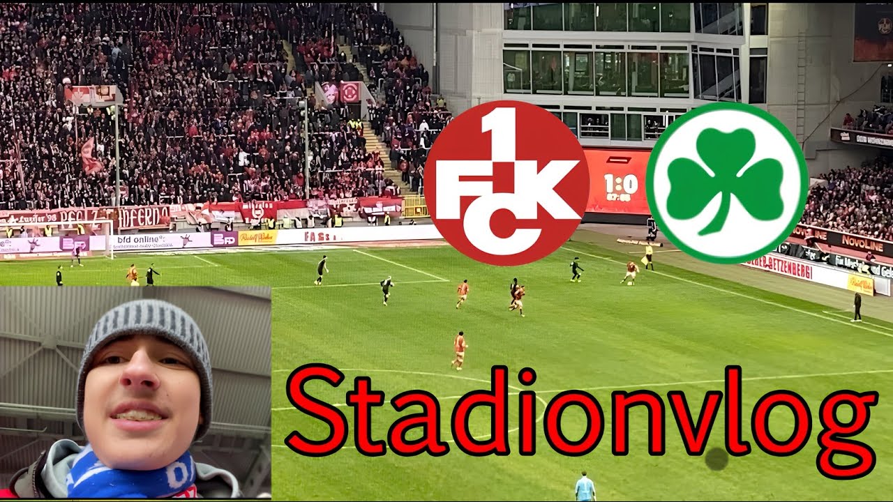 NOT gegen ELEND uffm BETZE!😤🥲 // FCK vs. Greuther Fürth Stadionvlog 2. Liga Trainingsteufel 👹