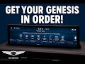 Learn how to reorder your radio presents, connected devices, and more in your Genesis!