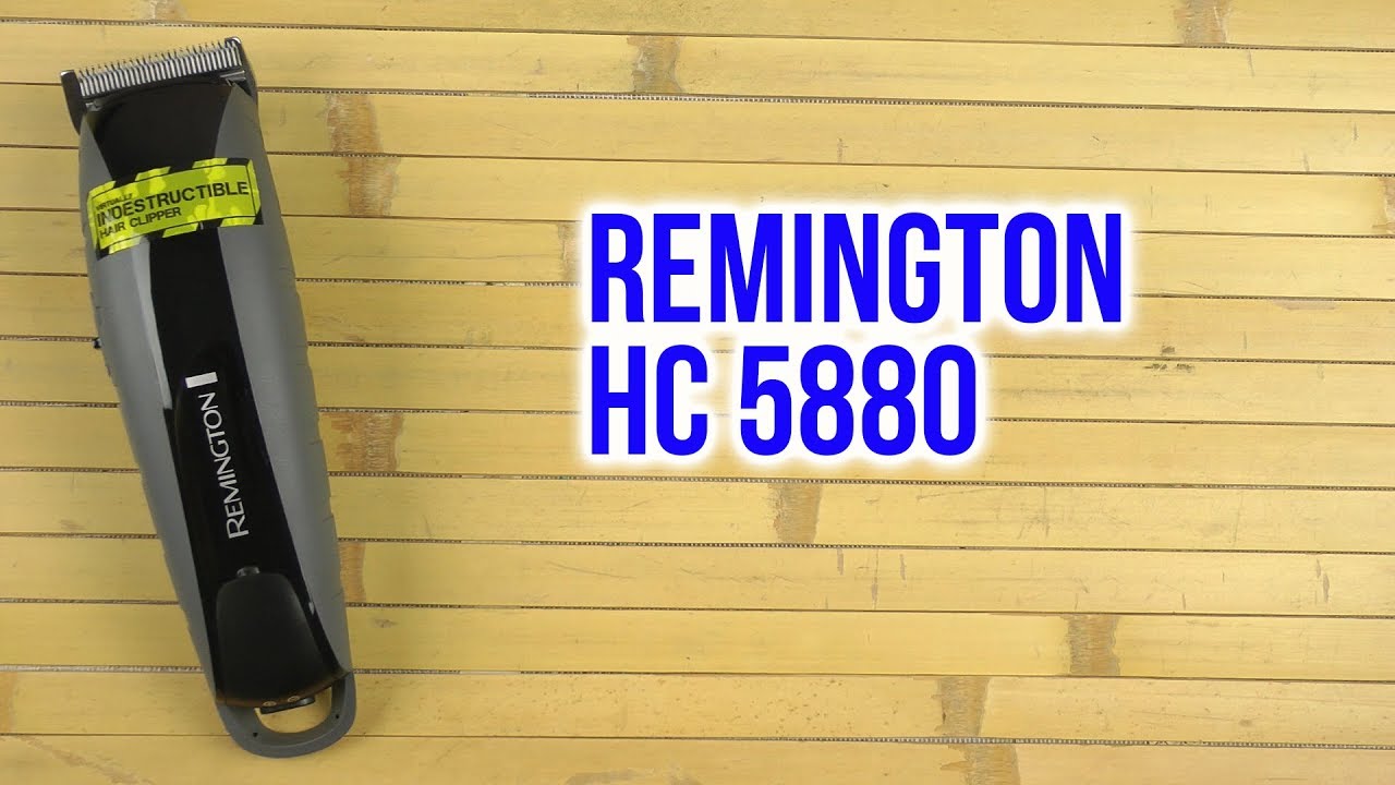 Распаковка REMINGTON HC 5880 - YouTube