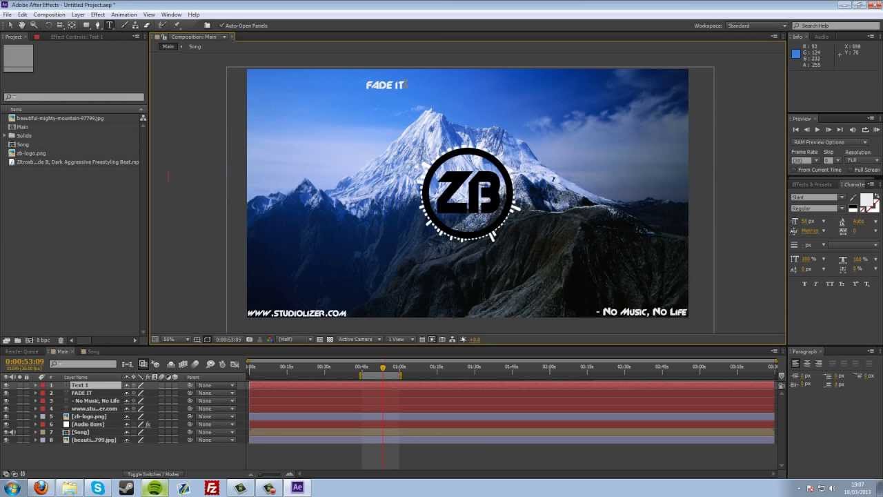 After Effects Equalizer Template Creation YouTube