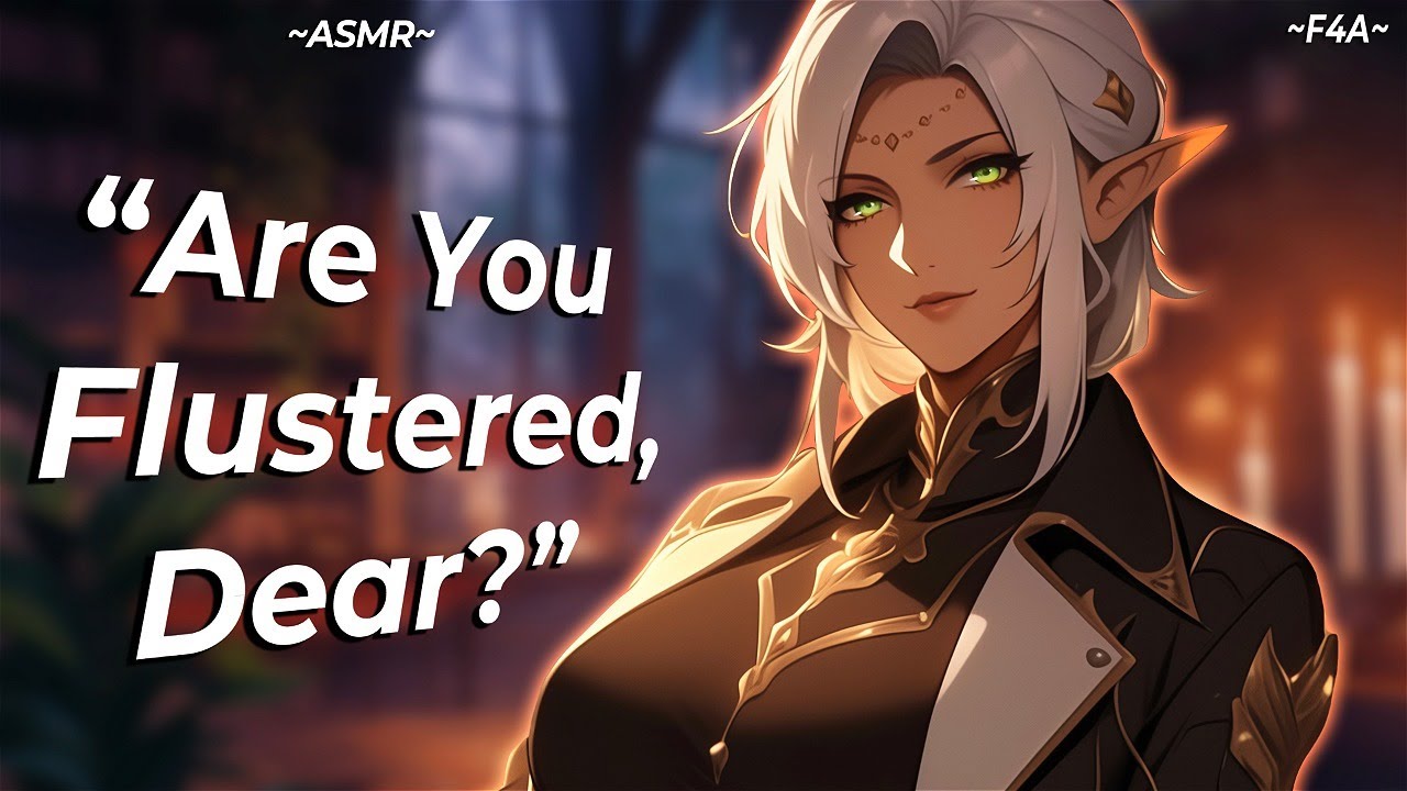 Your Elven Mentor Loves How Red You Get Around Her~ ❤️‍🔥| Tension | Kisses | ASMR Roleplay | F4A