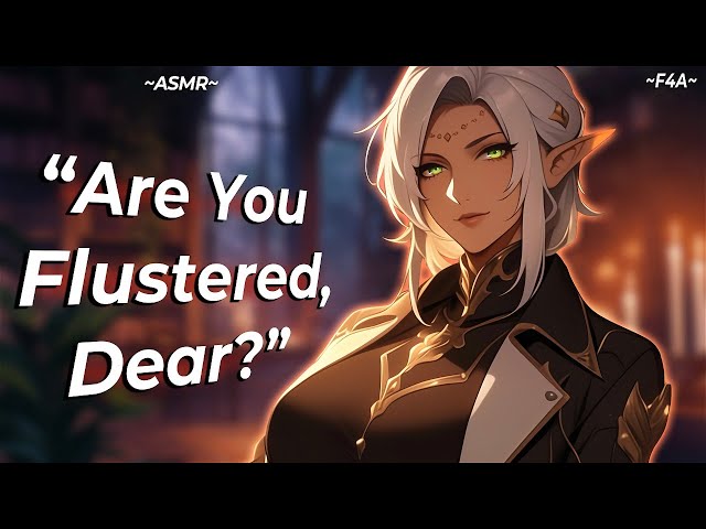Your Elven Mentor Loves How Red You Get Around Her~ ❤️‍🔥| Tension | Kisses | ASMR Roleplay | F4A