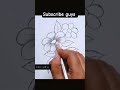 New❤️ beautiful flower🌺 drawing# art' by missartba # art' # drawing✏️pencil video # subscribe guys