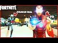 Pasé 10 Minutos FINGIENDO ser *IRON MAN* en FORTNITE 🤣🤣🔥 [BROMA ÉPICA] - AzTTeKWolF