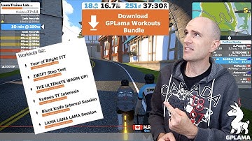 Swift Zwift Tip: GPLama Workout Bundle // Workout Sync Across Devices