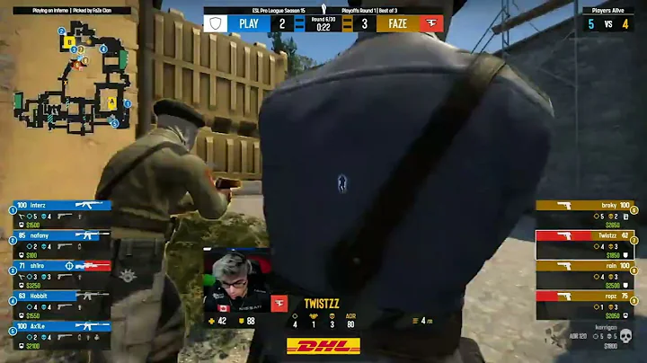 FAZE INCREDIBLE DEAGLE ECO ROUND VS PLAYERS EPL 15