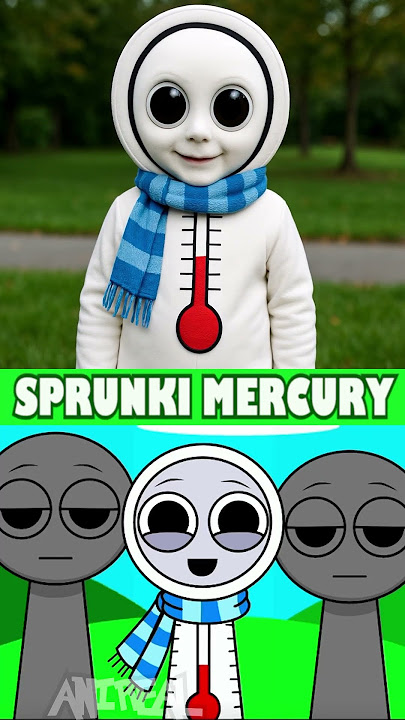 Incredibox Sprunki OC - Mercury As Human In Real Life!