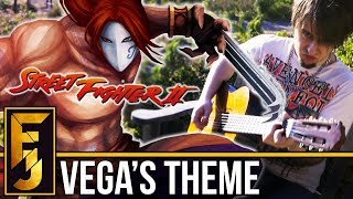 Street Fighter II - 'Vega's Theme' Metal Guitar Cover | FamilyJules