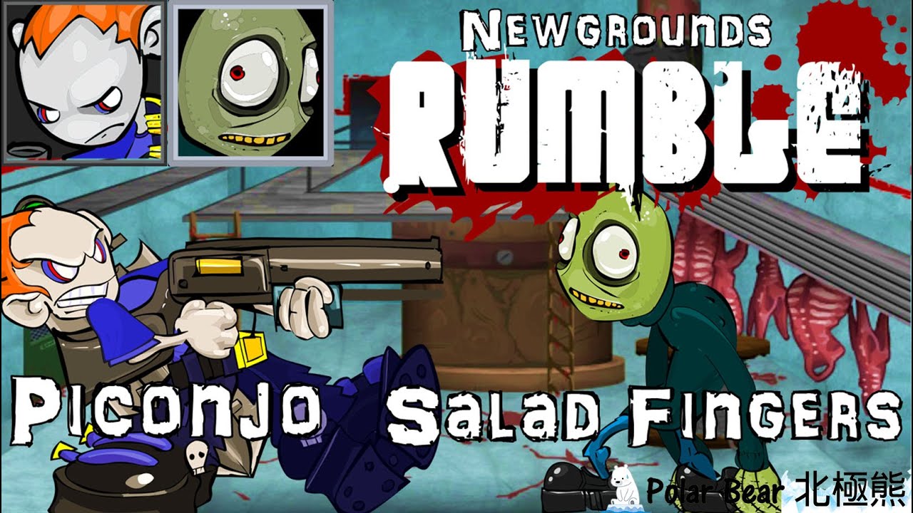 Newgrounds Rumble Piconjo + Salad Fingers's Story Mode YouTube
