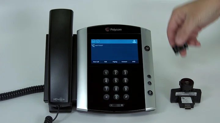 All Covered Managed Voice:  How to Install a Camera in Select Polycom VVX Phones