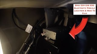 BMW E46 E39 E53 Bluetooth Module Location & How To Pair Your Phone To BT EASY GUIDE!!! 4K Video