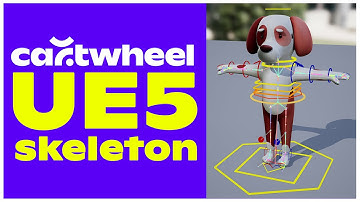 Native UE5 Skeleton Exports → Cartwheel + Unreal Control Rigs