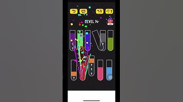 Game-water sort level 14#gameplay #gaming #puzzle #games #colors #sortpuzzle #watersortpuzzle