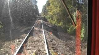 RAILROAD SPEEDER RUN ON THE HOG 10/29/11 #1