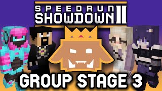 speedrun showdown 2 groups match 3 (lapis vs prismarine)