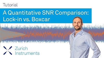 A Quantitative SNR Comparison:  Lock-in Amplifier vs. Boxcar Averager